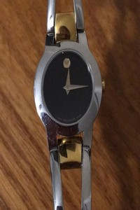 Movado Silver Watch
