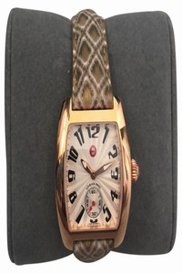 Michele Rose Gold Watch