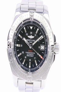 Breitling Colt A17380 Stainless Steel Self-winding Mens Black Dial Watch
