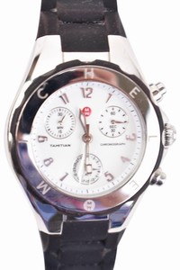 Michele "Tahitian Jelly Bean" - Silver & Logo Sports Chronograph (Mn) Watch