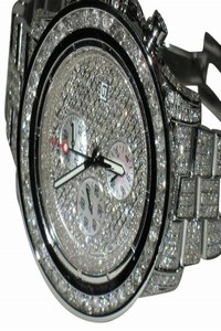 Breitling Super Avenger Stainless Steel Diamonds Watch