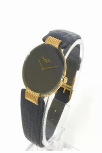 Dior Black Gold Vintage Quartz Watch