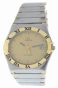 Omega Constellation Steel 18k Yellow Gold Quartz Watch