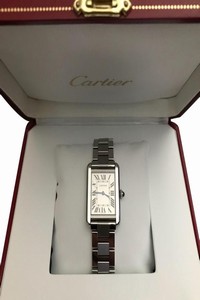 Cartier Stainless Tank Solo Watch