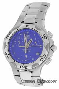 TAG Heuer Mens Professional Cl1112 Chronograph Date Ss 200m Quartz Watch