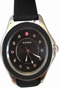 Michele Black Black/Silver Cape Topaz Mww27a000006 Watch