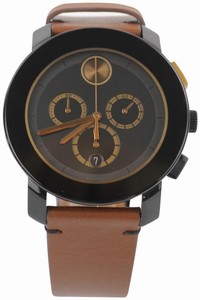Movado Black Bold Choronograph Watch