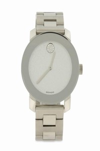Movado Silver Bold Glitter Watch