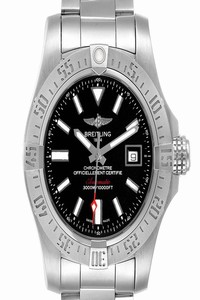 Breitling Black Box Aeromarine Avenger Ii 45 Seawolf Mens A17331 Card Watch