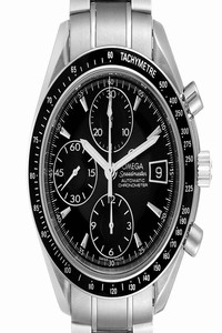 Omega Black Speedmaster Chronograph Dial Mens 3210.50.00 Watch