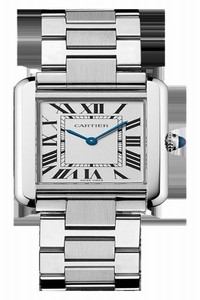 Cartier Silver Tank Solo Watch