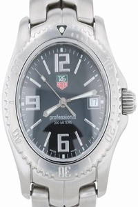 TAG Heuer Stainless Steel Professional Quartz Wt1210 Date 200m Watch