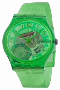 Swatch Green Gg216 Mens Limade Analog Watch