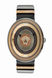 Versace Black Velc01218 V-metal Icon Womens Watch
