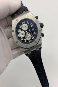 Audemars Piguet Black Dial High Version Rubber Strap