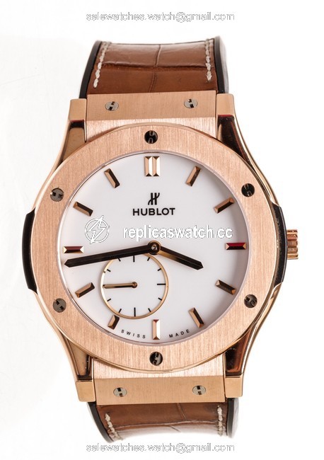 Hublot Rose Gold 501247 Classic Fusion 33mm Watch Hublot Rose Gold 501247 Classic Fusion 33mm Watch