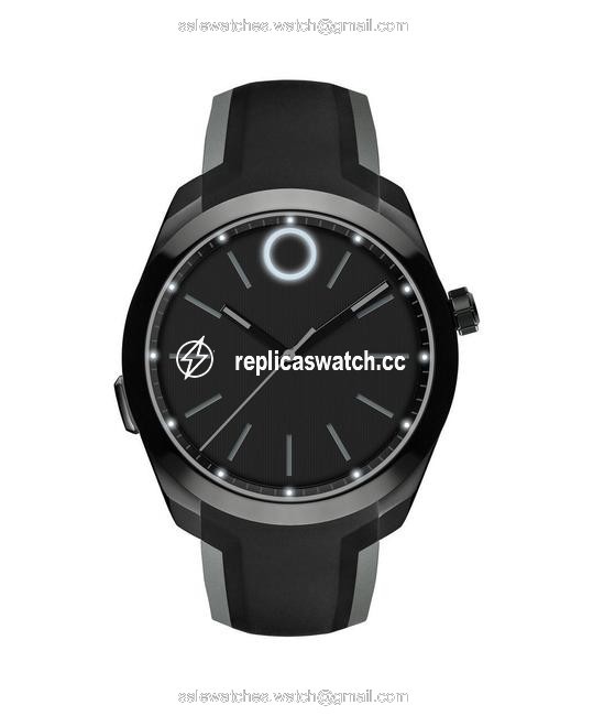 Movado Black New Mens (3660002) Bold Motion Silicone Strap Bluetooth S Watch Movado Black New Mens (3660002) Bold Motion Silicone Strap Bluetooth S Watch