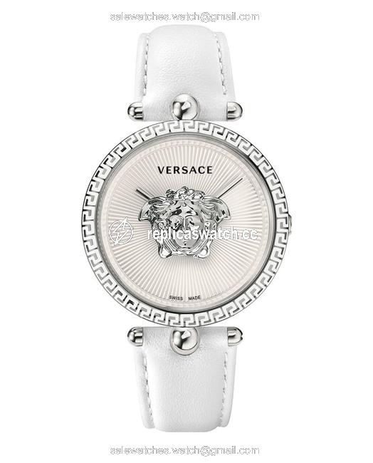 Versace White/Silver Palazzo Empire Vco010017 Watch Versace White/Silver Palazzo Empire Vco010017 Watch