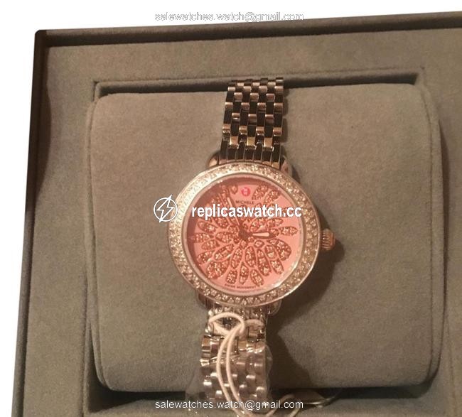 Michele Silver Fleur Watch Michele Silver Fleur Watch
