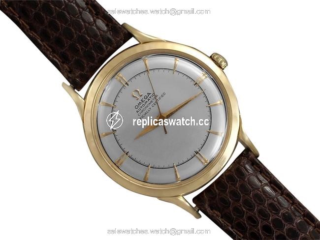Omega Silver 1951 Vintage Pre-constellation Chronometer (Sometimes Called Glo Watch Omega Silver 1951 Vintage Pre-constellation Chronometer (Sometimes Called Glo Watch
