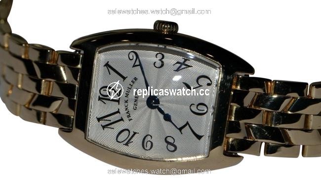 Franck Muller Curvex 18k Solid Rose Gold Watch Franck Muller Curvex 18k Solid Rose Gold Watch