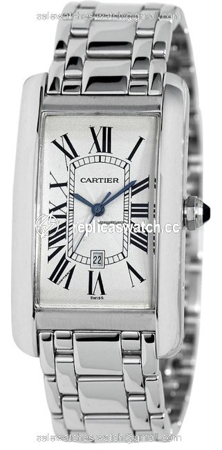 Cartier Tank Am¨¦ricaine American 18k Gold Watch Cartier Tank Am¨¦ricaine American 18k Gold Watch