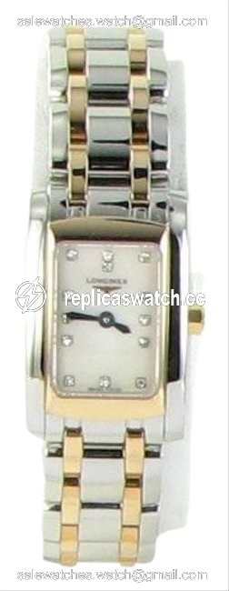 Longines Diamond Mop Dial 18k Rose Gold Stainless Steel Dolce Vita Mini L51585887 Watch Longines Diamond Mop Dial 18k Rose Gold Stainless Steel Dolce Vita Mini L51585887 Watch