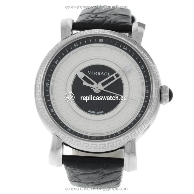 Versace Black Silver New Day Glam Vq9020014 Steel Quartz 38mm Watch Versace Black Silver New Day Glam Vq9020014 Steel Quartz 38mm Watch