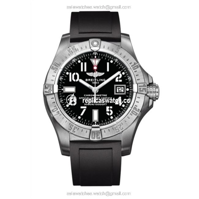 Breitling Avenger Seawolf Chronometer Edelstahl Black Dial Ref A1733010.b906.131 Mens Watch Breitling Avenger Seawolf Chronometer Edelstahl Black Dial Ref A1733010.b906.131 Mens Watch
