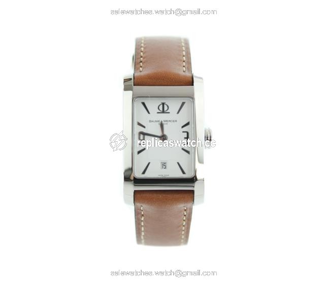 Baume & Mercier Brown Box Hampton Womens Wristwatch New In Watch Baume & Mercier Brown Box Hampton Womens Wristwatch New In Watch