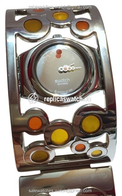 Swatch Irony - Stainless Steel Ladies / Womens Bangle Bracelet Watch Swatch Irony - Stainless Steel Ladies / Womens Bangle Bracelet Watch