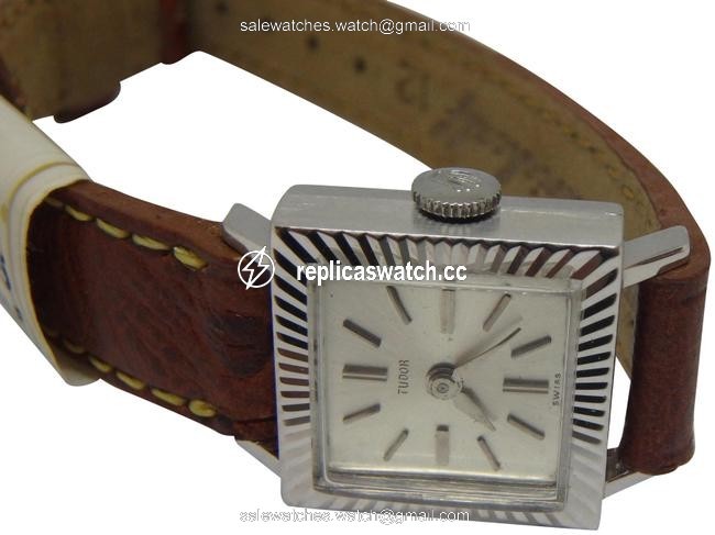 Tudor 18k White Gold By Rolex Ladies Silver Dial Manual Winding Watch Tudor 18k White Gold By Rolex Ladies Silver Dial Manual Winding Watch