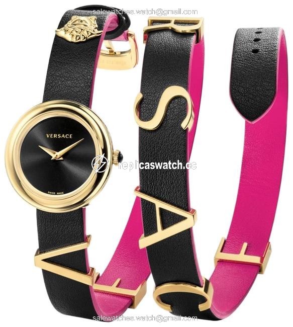 Versace Black Wrap Watch Versace Black Wrap Watch