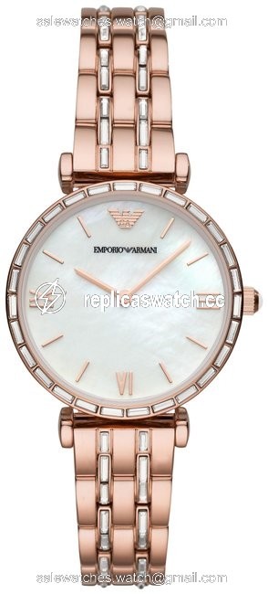 Emporio Armani Rose Gold Gold-tone Stainless Steel Ar11294 Watch Emporio Armani Rose Gold Gold-tone Stainless Steel Ar11294 Watch