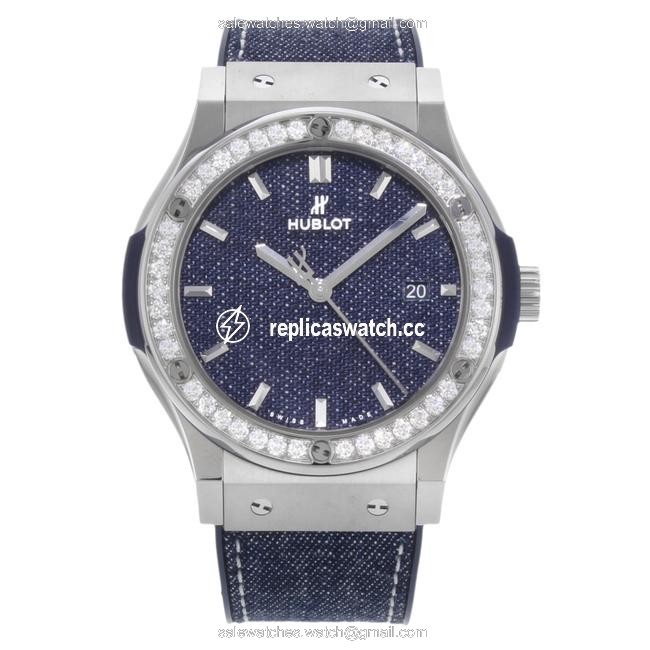 Hublot Denim Classic Fusion 542.nx.2700.nr.1204.trs17 42mm (19469) Watch Hublot Denim Classic Fusion 542.nx.2700.nr.1204.trs17 42mm (19469) Watch