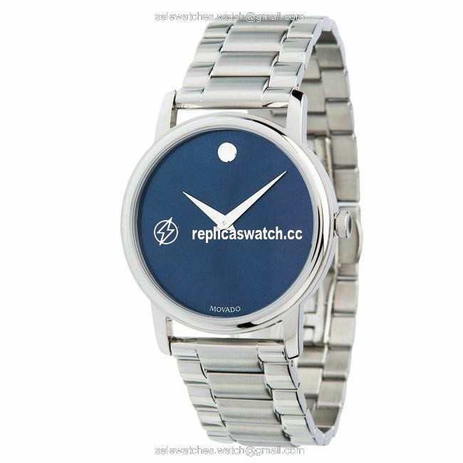 Movado Silver 2100015 Mens Museum Stainless Steel Quartz Watch Movado Silver 2100015 Mens Museum Stainless Steel Quartz Watch