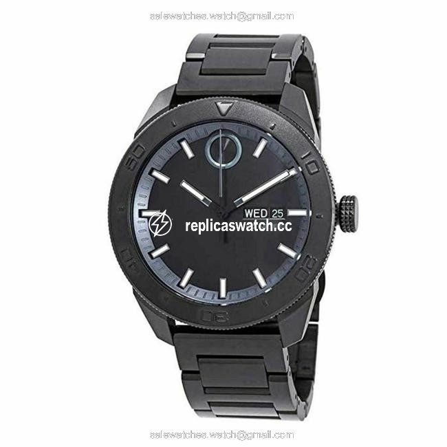 Movado Black 3600512 Mens Bold Quartz Watch Movado Black 3600512 Mens Bold Quartz Watch