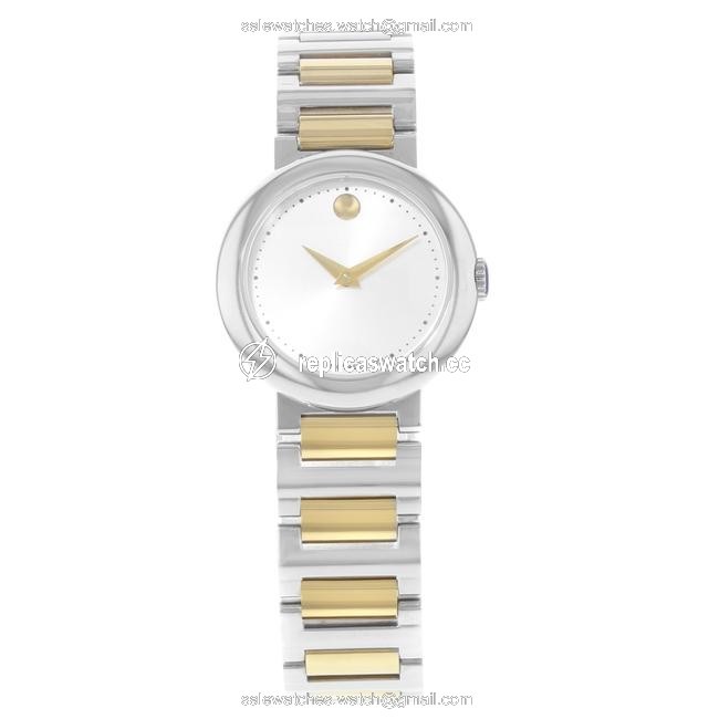 Movado Silver Concerto 606703 26 Mm (14530) Watch Movado Silver Concerto 606703 26 Mm (14530) Watch
