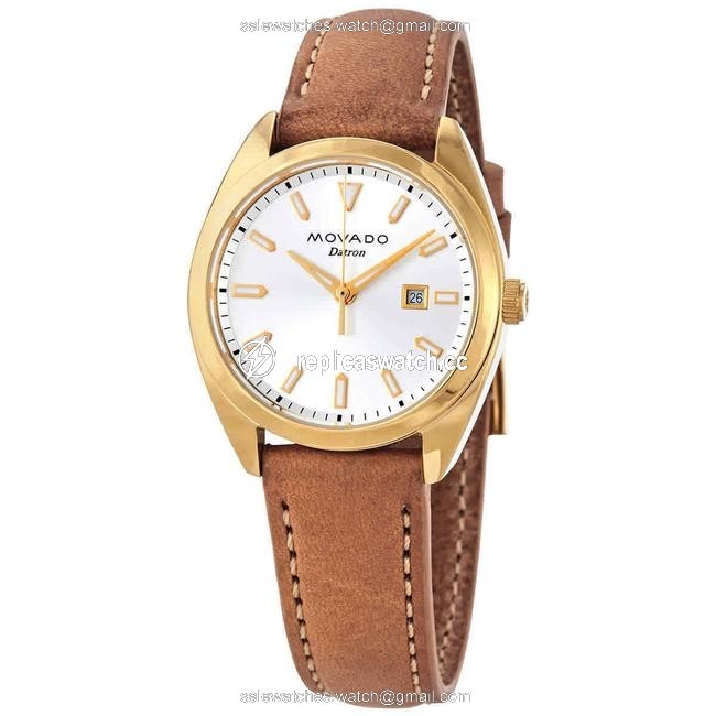Movado Two-toned Heritage-datron Quartz Silver Dial Ladies 3650036 Watch Movado Two-toned Heritage-datron Quartz Silver Dial Ladies 3650036 Watch