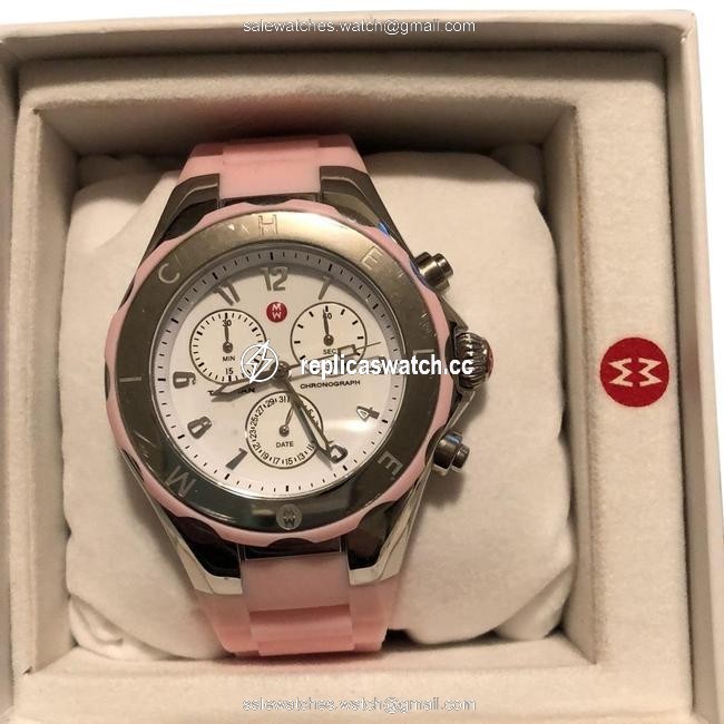 Michele Pink Watch Michele Pink Watch