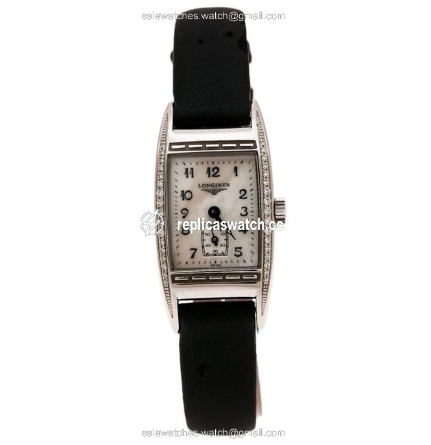 Longines Mother Of Pearl Stainless Steel Bellearti L2.194.0 Womens Wristwatch 19mm Watch Longines Mother Of Pearl Stainless Steel Bellearti L2.194.0 Womens Wristwatch 19mm Watch