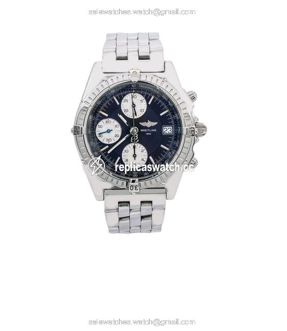 Breitling Black Chronomat A13050 40.5mm Dial with Stainless Steel Brac Watch Breitling Black Chronomat A13050 40.5mm Dial with Stainless Steel Brac Watch