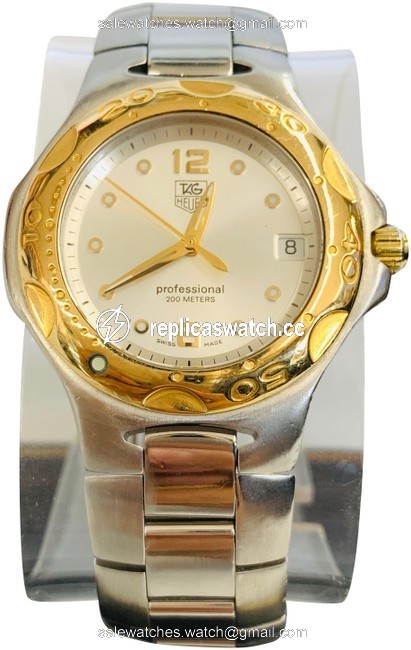 TAG Heuer Stainless Steal and 18k Gold Kirium Quartz Mens Model Wl1153.ba0701 Watch TAG Heuer Stainless Steal and 18k Gold Kirium Quartz Mens Model Wl1153.ba0701 Watch