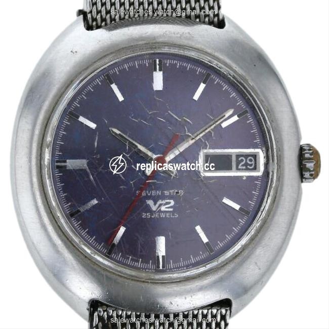Citizen Silver Seven Stars V2 4-720130-k Self-winding Purple Dial Mens Watch Citizen Silver Seven Stars V2 4-720130-k Self-winding Purple Dial Mens Watch