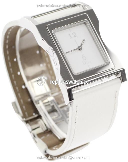 Dior White Square Face Watch Dior White Square Face Watch