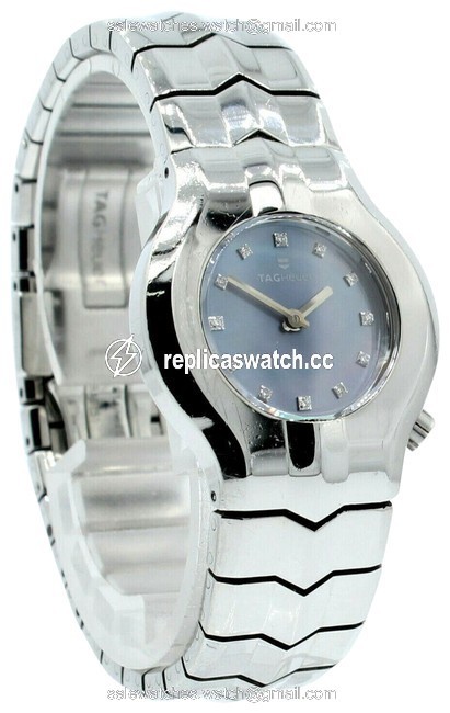 TAG Heuer Silver Ladies Alter Ego Diamond Dial Stainless Steel Ref: Wp1 Watch TAG Heuer Silver Ladies Alter Ego Diamond Dial Stainless Steel Ref: Wp1 Watch