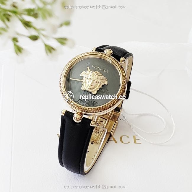 Versace Black-gold Palazzo Empire Watch Versace Black-gold Palazzo Empire Watch