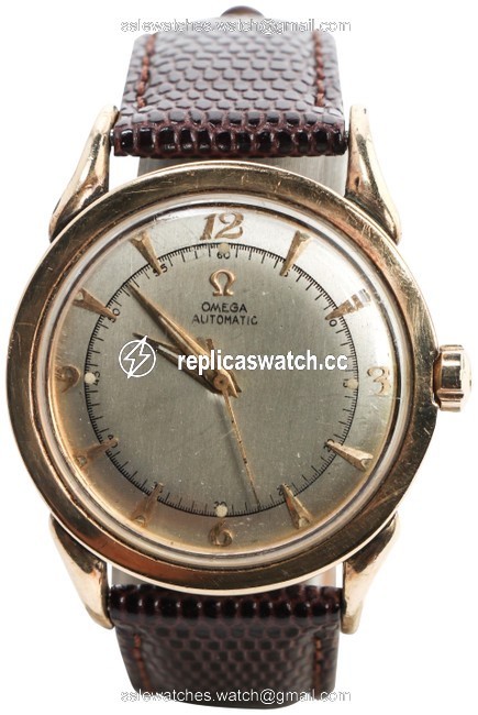 Omega Gold/ Steel Bumper 49 Vintage Watch Omega Gold/ Steel Bumper 49 Vintage Watch