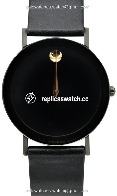 Movado Black/Gold-tone 30mm Museum 84.c6.882.2a Watch Movado Black/Gold-tone 30mm Museum 84.c6.882.2a Watch