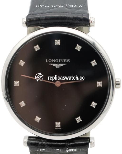 Longines Multicolor La Grande Classique Black Diamond Dial Ladies Watch Longines Multicolor La Grande Classique Black Diamond Dial Ladies Watch